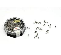Rayher Delica Rocailles, 2,2Mm Ø, Grigio Acciaio, 4G, Metallico, Scatolina, 14750568