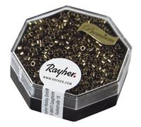 Rayher Delica Rocailles, 2,2Mm Ø, Topazio Fumè, 4G, Metallico, Scatolina, 14750563