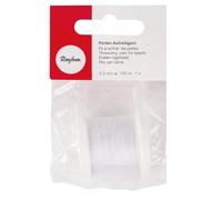 Rayher Filato per perline , spessore 0,5 ø mm, lunghezza circa 100 m, bianco,8900102