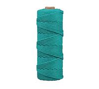 Rayher Filo macramè, 3mm ø, petrolio, ca.,210g, rotolo 70m, 44007411