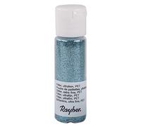 Rayher Flitter, Ultrafini, Pet, Laguna, Flaconcino 20 Ml, 39420390