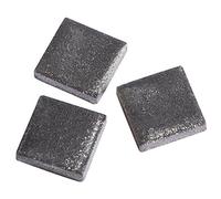 RAYHER HOBBY 14543561 Mosaico Acrilico 1 x 1 cm Metallizzato, SB per Scatola, Circa 205 PCS, 50 g, Colore: Argento
