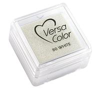 RAYHER Hobby 28395102 tampone versacolor, superficie timbro 2,5 x 2,5 cm, Bianco