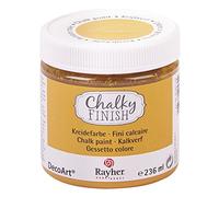 RAYHER HOBBY 38868158 - Gessetto Colore, Marrone (Mirabelle), 236 ml, 1 Pezzo