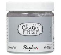 RAYHER HOBBY Chalky Finish Colore in Gesso, Grigio Pietra, 118 ml