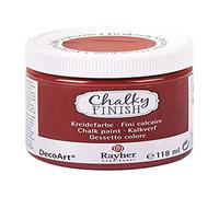 RAYHER HOBBY Chalky Finish Colore in Gesso, Ruggine, 118 ml (Confezione da 1), 118 unità