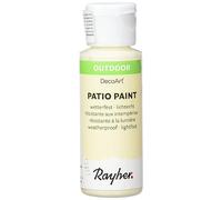 Rayher Hobby Patio Paint, Ivoire, flacon 59 ml, 59 unità