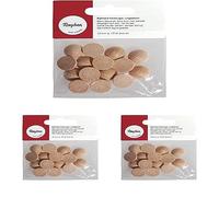 Rayher Hobby - Sfere di Legno Grezzo (Confezione da 3)