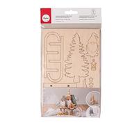 Rayher Kit Bricolage Folletto, Fsc Mix Credit, Naturale, 11.5x5x16.5cm, 12Pz, Bus Blis 1 Set, 46671505