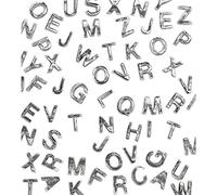 Rayher Lettere di Cera -Z-, Argento, 9Mm,Busta 2 Pz, 3124522