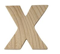 Rayher Lettere Legno, 5X1Cm, X, 6215600