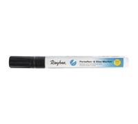 Rayher Marker Porcellana&Vetro-Contorno, Nero, Contorno 1 Mm, 38724576