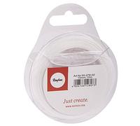 Rayher Nastro Organza, 15 Mm, Bianco, Busta Rotolo 10 M, 5527802