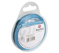 Rayher Nastro Raso, Turchese, 7Mm, Rot. 10M, 5521307