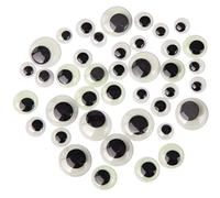 Rayher Occhi mobili Glow in The Dark p. bricolage, Ass., sct.-LS 40pcs, 69263000