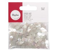Rayher Paillette, Lisce, 6Mm Ø, Giallo, Bus.Blister 1000Pz, 3920020