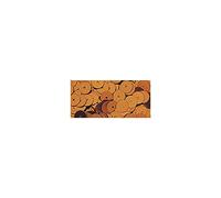 Rayher Paillette, Lisce, 6Mm Ø, Marrone Scuro, Bus.Blister 1000Pz, 3920005
