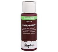 Rayher Patio-Paint, Rosso Mora, Flacone 59 Ml, 38610304