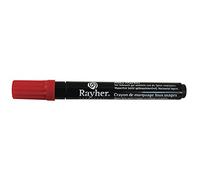 Rayher - Pennarello a Punta Tonda da 2-4 mm, con valvola Rot