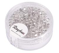 Rayher Perla Vetro Sfacciettata, 3Mm Ø, Argento Semiopaco, Scat. 100Pz, 14202606