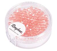 Rayher Perla Vetro Sfacciettata, 3Mm Ø, Rosa Opaco, Scat. 100Pz, 14202258