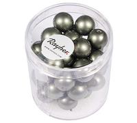 Rayher Perle Cerate Vetro Rinascimentali, 10Mm, Olivo Antico, Scatolina 35Pz, 14449458