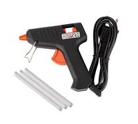 Rayher pistola colla a caldo mini, 11 x 11 cm, con filo e supporto di sostegno, 3 stick di colla inclusi, 3336300