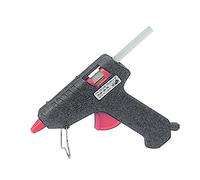 Rayher pistola colla a caldo mini, 11 x 11 cm, con filo e supporto di sostegno, 3 stick di colla inclusi, 3336300