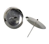 Rayher Portacandele P.Corona D'Avvento,8Cm Ø, Argento, Busta 4 Pz, 2515222