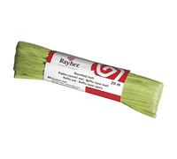 Rayher Rafia di Rayon, Opaca, Verde Chiaro, Matassa 20 M, 5214911