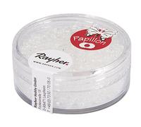 Rayher Rocaille-Papillon, 2X4 Mm, Iridescente, Scatola 18G, 14142690