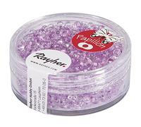 Rayher Rocaille-Papillon, 2X4 Mm, Lilla Chiaro, Scatola 18G, 14142308