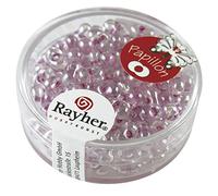 Rayher Rocaille-Papillon, Lilla Chiaro, 3,2X6,5Mm, Scatola 18G, 14143308