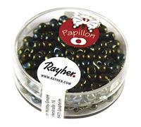 Rayher Rocaille-Papillon, Smeraldo, 3,2X6,5Mm, Scatola 18G, 14143840