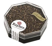 Rayher Rocailles-Delica, 1,6 Mm Ø, Topazio Fumè, 4G, Metallizzate, Scat., 14760563