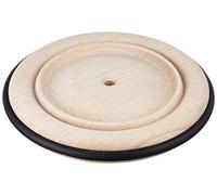 Rayher Ruota di Legno C.Anello in Gomma, Ø 120 Mm, 6122300