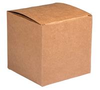 Rayher Scatola Pieghevole, Fsc Mix Credit, Kraft, 10x10x10cm, Set 3Pz, 67379521