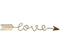 Rayher Scritta Metallo Love, Oro, 24X3,2X0,2Cm, Bus.Blis. 1Pz, 46199616