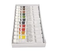 Rayher set di colori ad acquerello, assortimento 12 colori, tubetti da 12ml, per pittura su carta, tela, cartone, per hobbistica, principianti ed esperti, 38915000