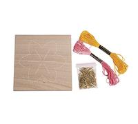 Rayher Set Fai da Te Fiore Legno Multicolore 17.5 x 14 x 3 cm