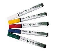 Rayher Set Marker Tessuto Coprenti, Punta Tonda C.Valvola, Set 5Pz, 35009000