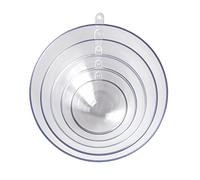 Rayher Set Stampi Ciotole L, 5 Semisfere Acriliche 6-14cm, 36120000