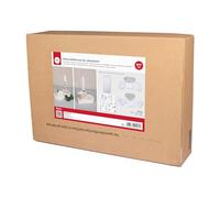 Rayher Set stampi Silicone Glückslicht, incl. 4 Candele Lunghe, 2 trasferibili x, 36208000