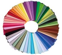 Rayher Set Stoffa Cotone, Colori Misti, 20 x 20 cm, 190 g/m2, Assortito 50 Pezzi, 52032999