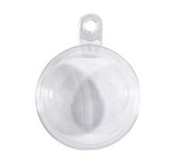 Rayher Sfera Plastica, 2Pz, 8Cm Ø, Cristallo, Set 6Pz, 39468800