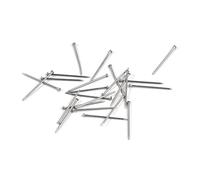 Rayher spilli sottili con testa in acciaio, lunghezza 18 mm, ca. 8200 pezzi, in contenitore di plastica, peso 500 g, argento, per hobbistica, lavori fai-da-te, applicazione di paillettes, 2105800