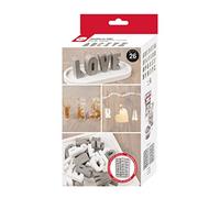 Rayher Stampo silicone ABC, stampo a 2pz con 26 lettere, box, 36130000