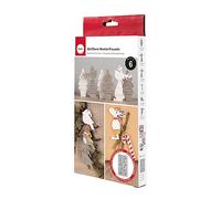 Rayher Stampo silicone amici renne, 14,5x26x1cm, 6 forme, box 1pz, 36133000