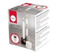 Rayher Stampo silicone candelabro scan., per lumini e candele lunghe, ø52xH80 mm, 36186000