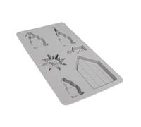 Rayher Stampo Silicone Folletto, 14.5x26x1cm, 6 Forme, Box 1Pz, 36122000, Multicolore, Normale